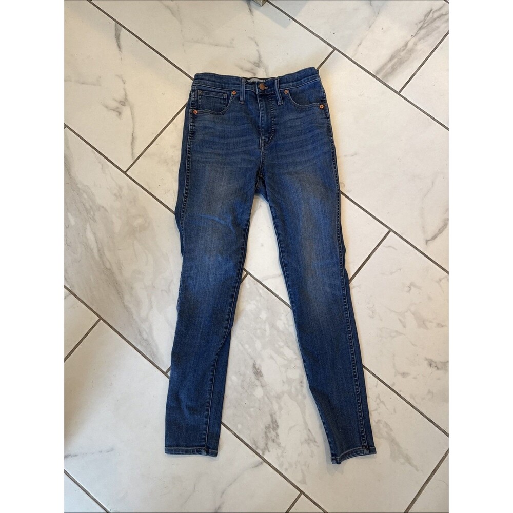 Madewell 10" High Rise Women's Skinny Jean Size 27 Excellent Pre-Owned